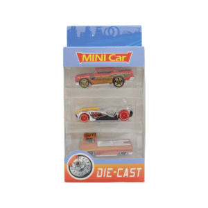 Kit 3 Mini Carrinhos Die - Cast