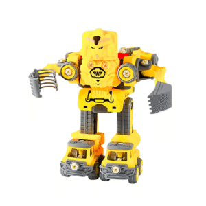Kit 5 em 1 Robo Transformação Mech 121 pçs